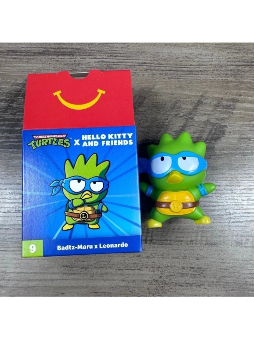 TMNT x Hello Kitty and Friends Badtz-Maru x Leonardo Figure